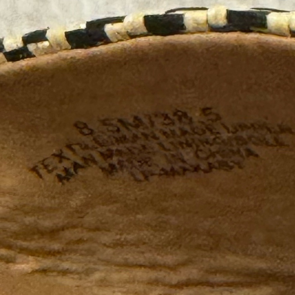Lucky Brand -- Black/Tan Woven Women's Flats Size 8.5 - Picture 10 of 10